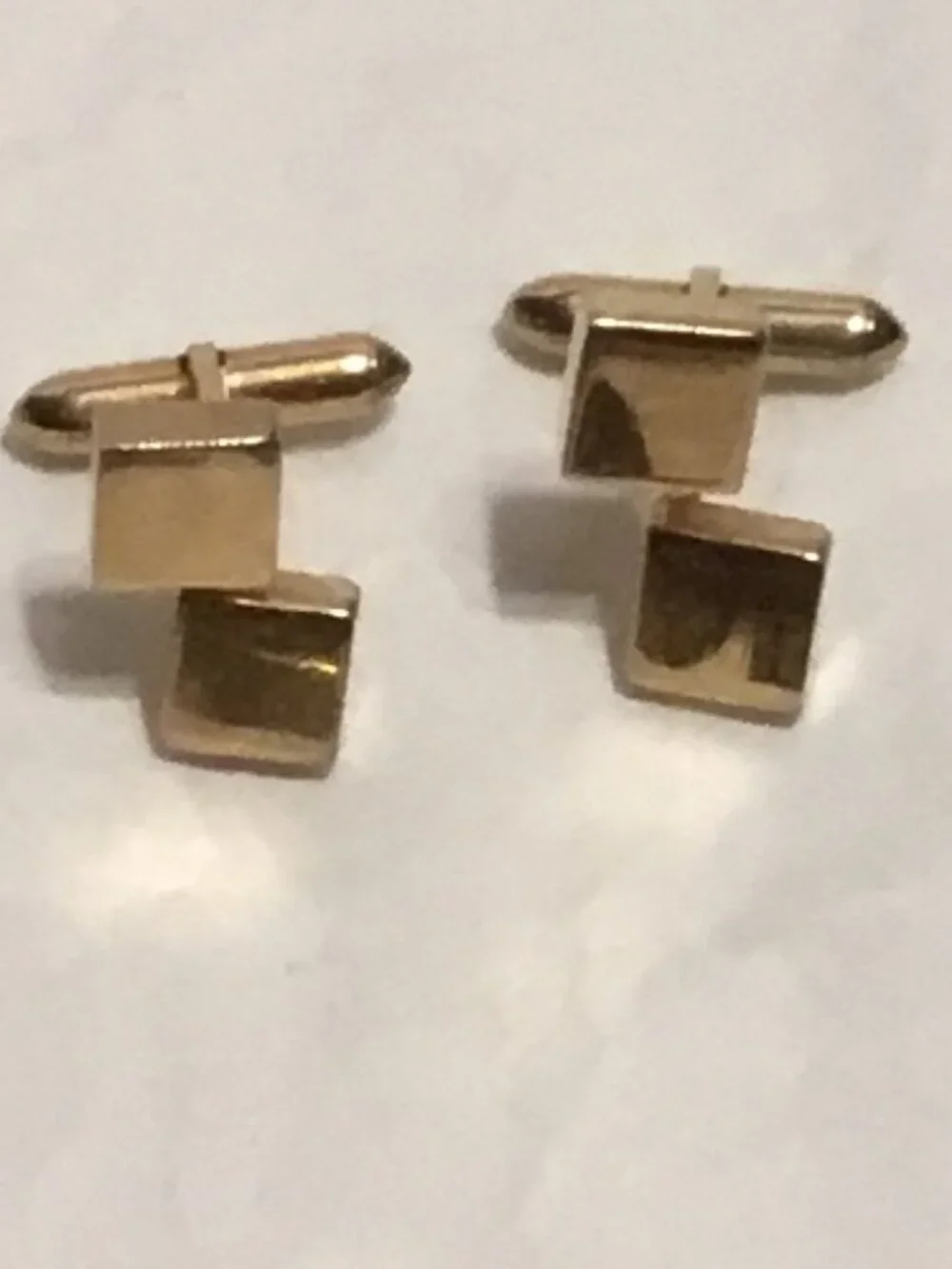 Lot of 4 vintage cuff links - Hickok & Swank, etc.